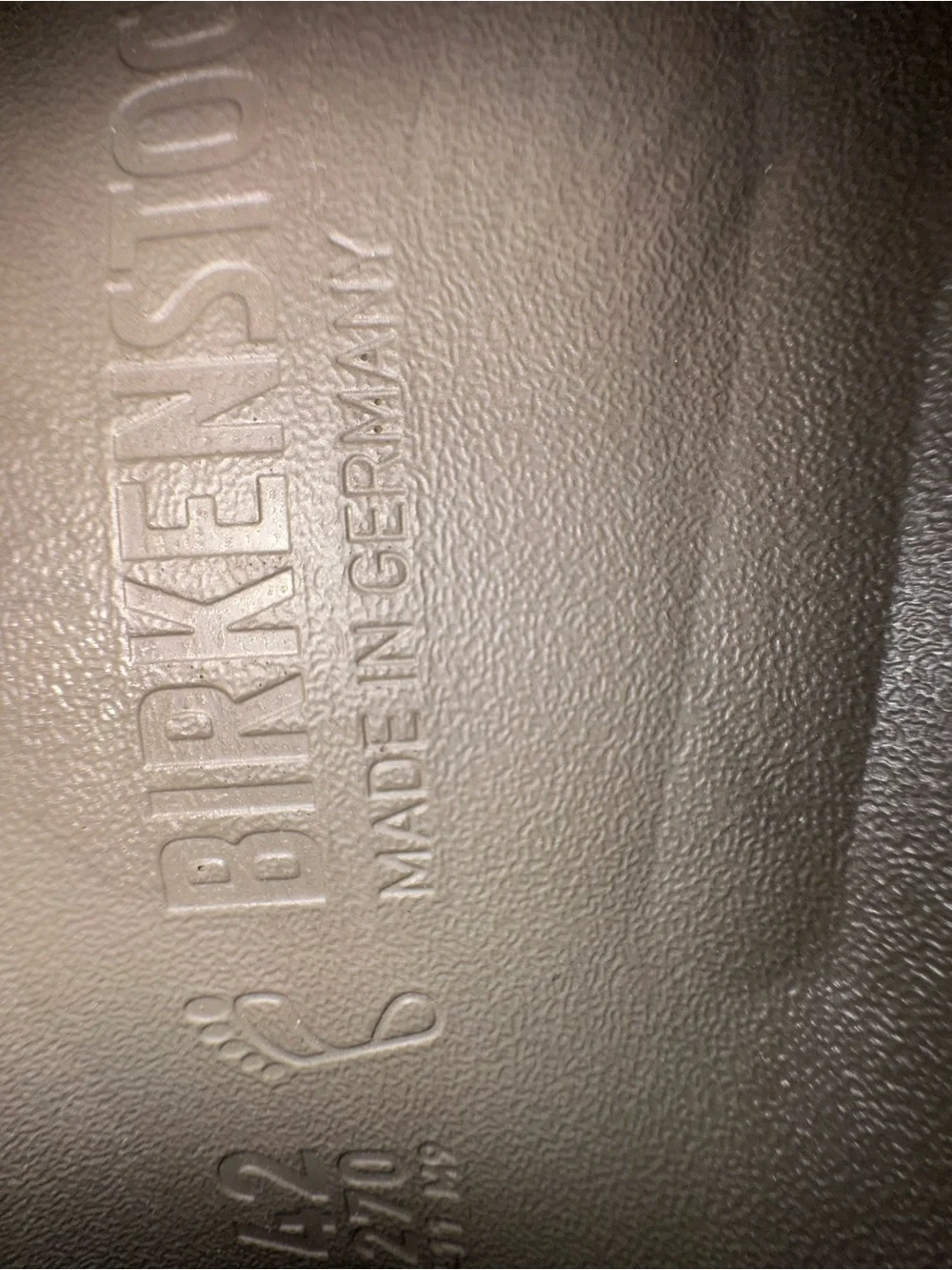 Size 42 Birkenstock Dual-Strap Slides in Olive